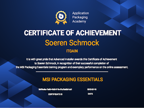 Advanced Installer - MSI Packaging Essentiale